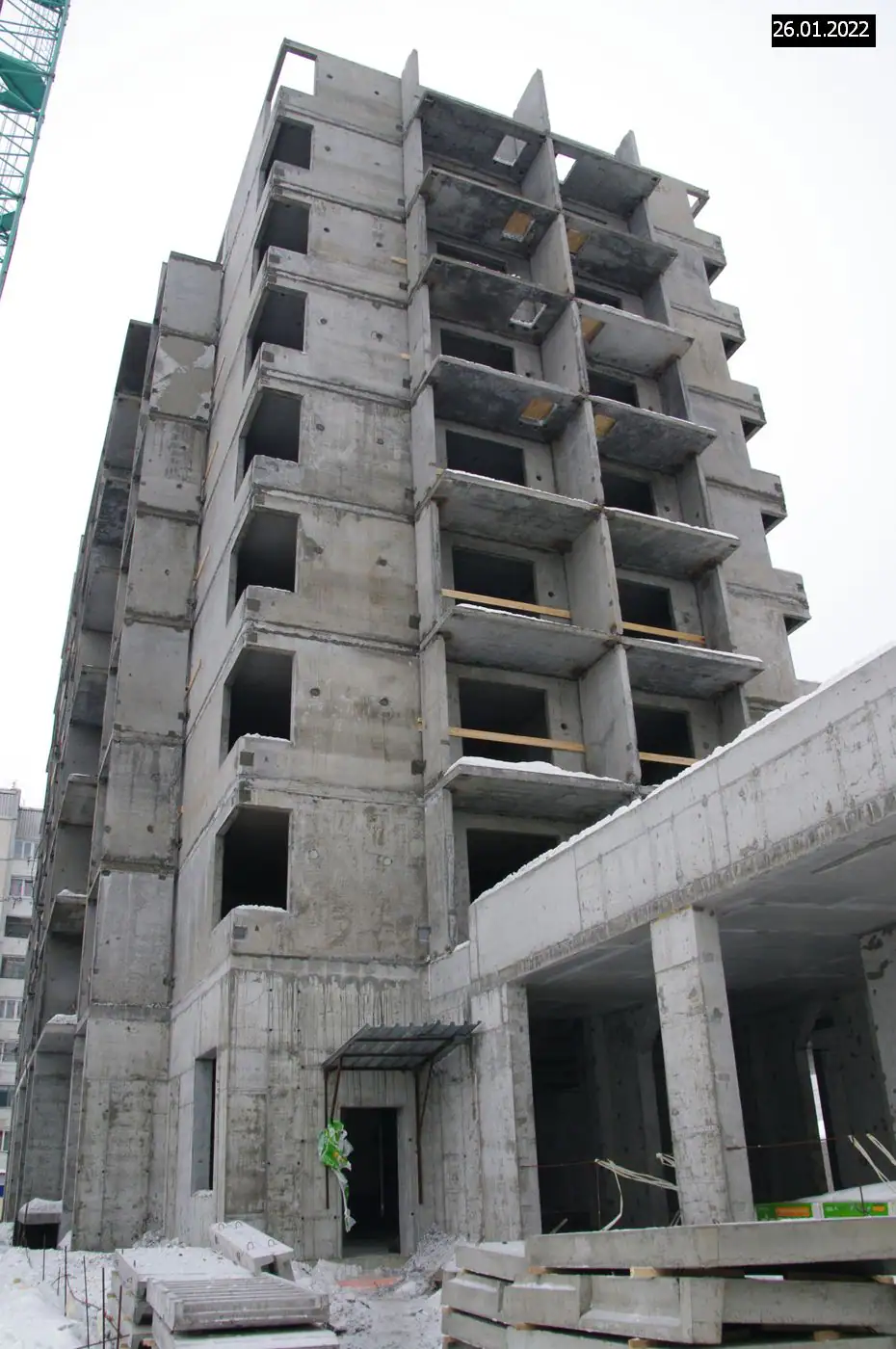январь, 2022