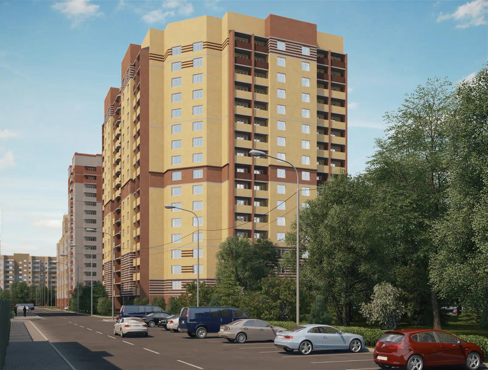 ЖК Квартет, Жилой район, Тюмень