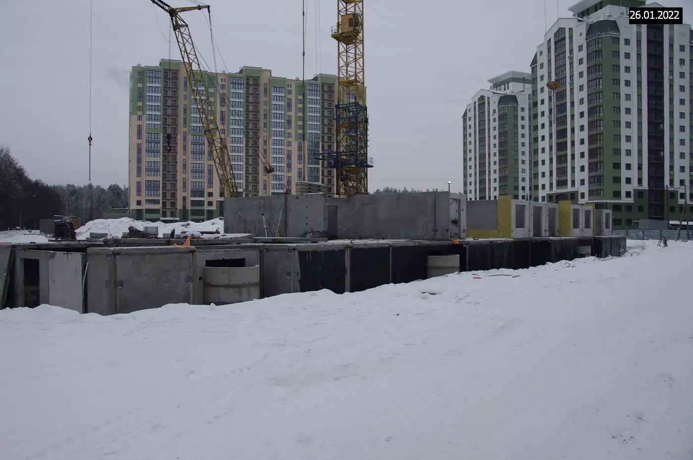 январь, 2022