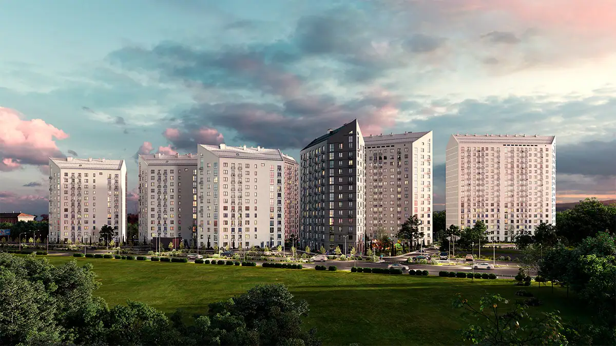 ЖК Дежнев, Заельцовский район, Новосибирск