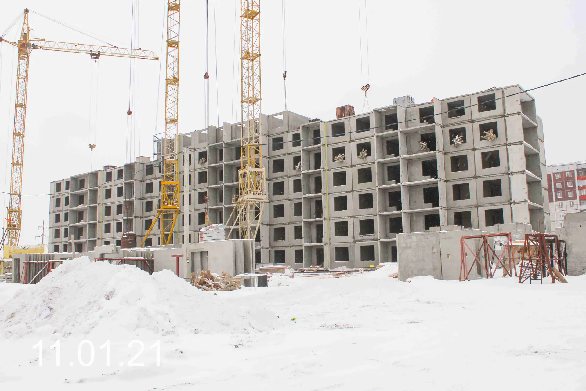 январь, 2021