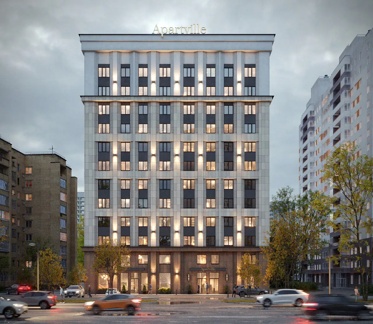 ЖК Апартвилль (Apartville) на Кошурникова, Новосибирск
